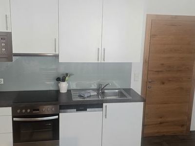 K�che der Ferienwohnung Idaple im Haus Wintertraum in Ischgl