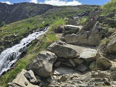 Gebirgsbach in Ischgl