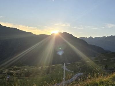 Sonnenaufgang in Ischgl